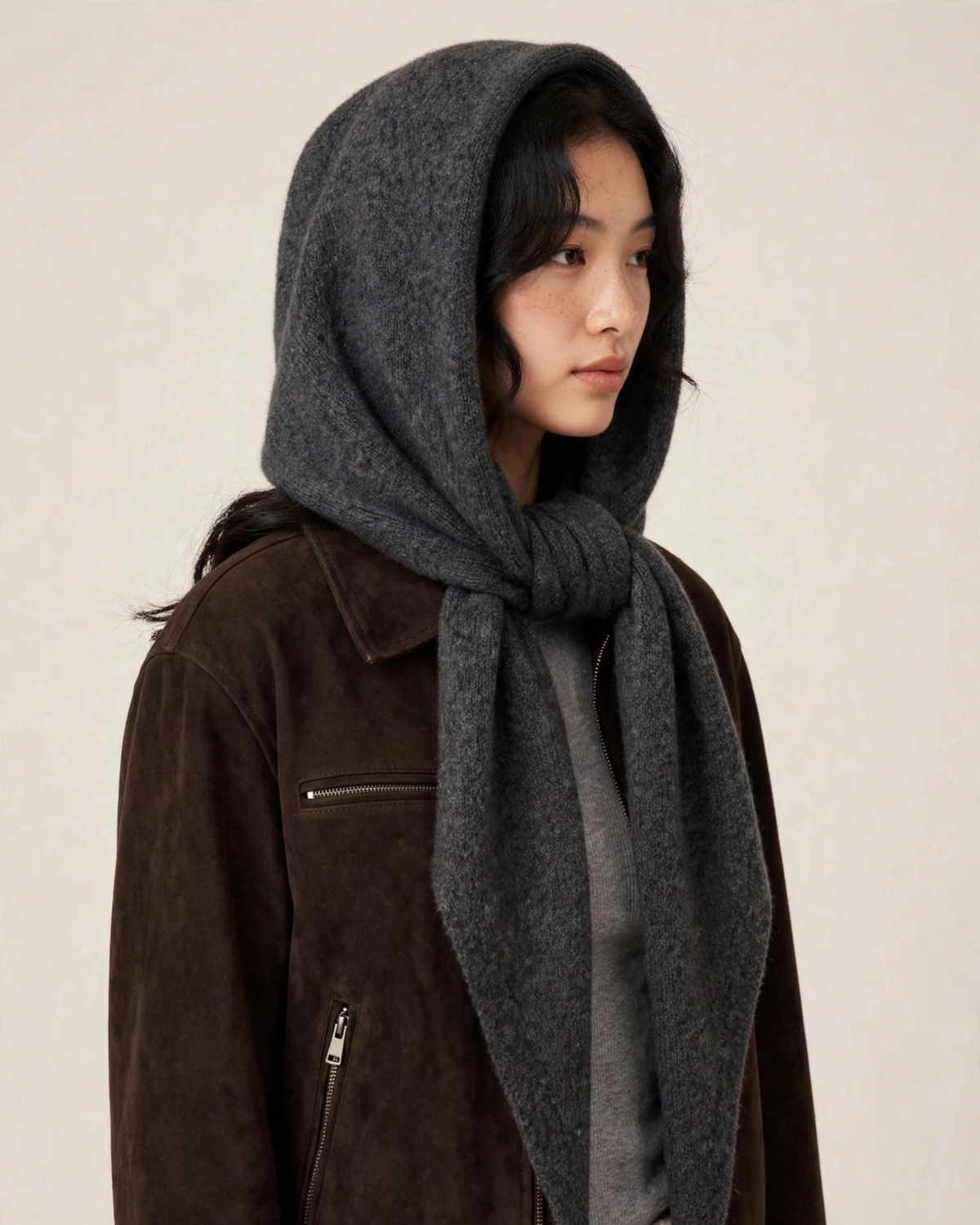 Wool Head Scarf