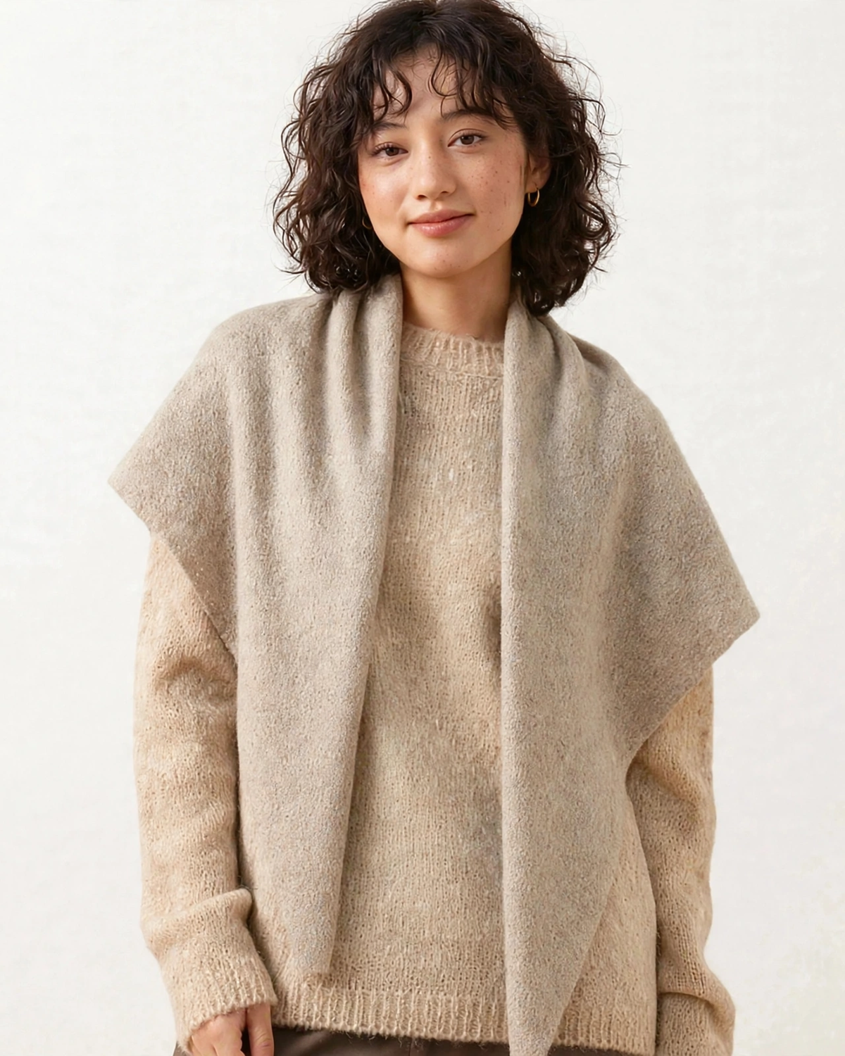 Wool Head Scarf