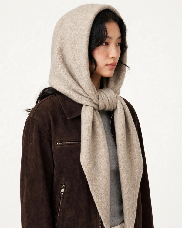 Wool Head Scarf